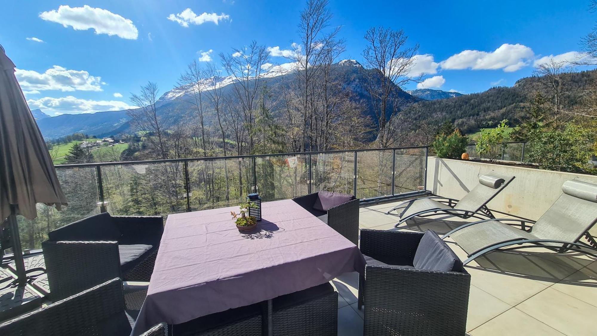 Appartement Le Berceau Des Aiguilles - Vue Montagne, Terrasse - Aravistour *