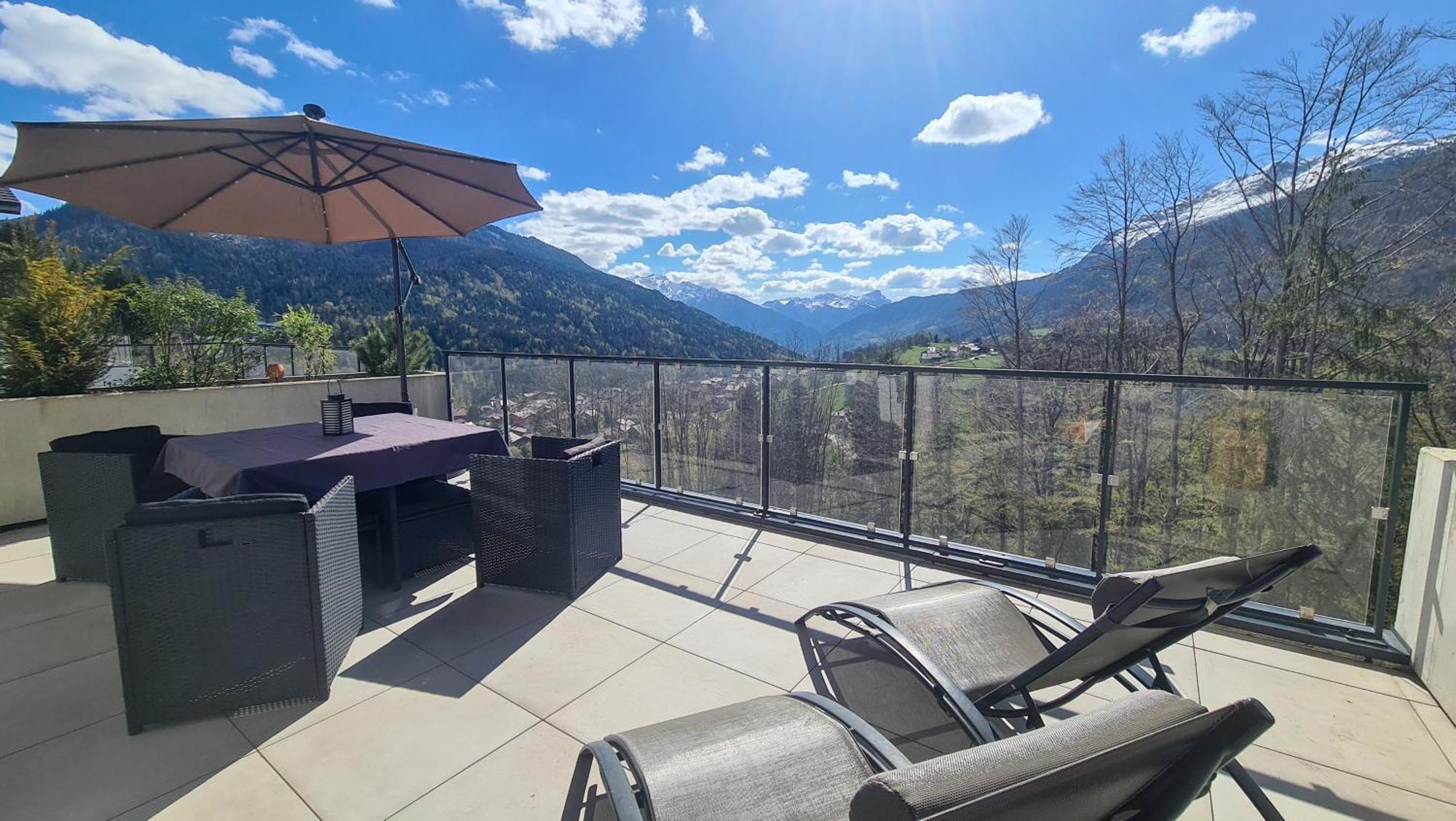 Appartement Le Berceau Des Aiguilles - Vue Montagne, Terrasse - Aravistour Saint-Jean-de-Sixt
